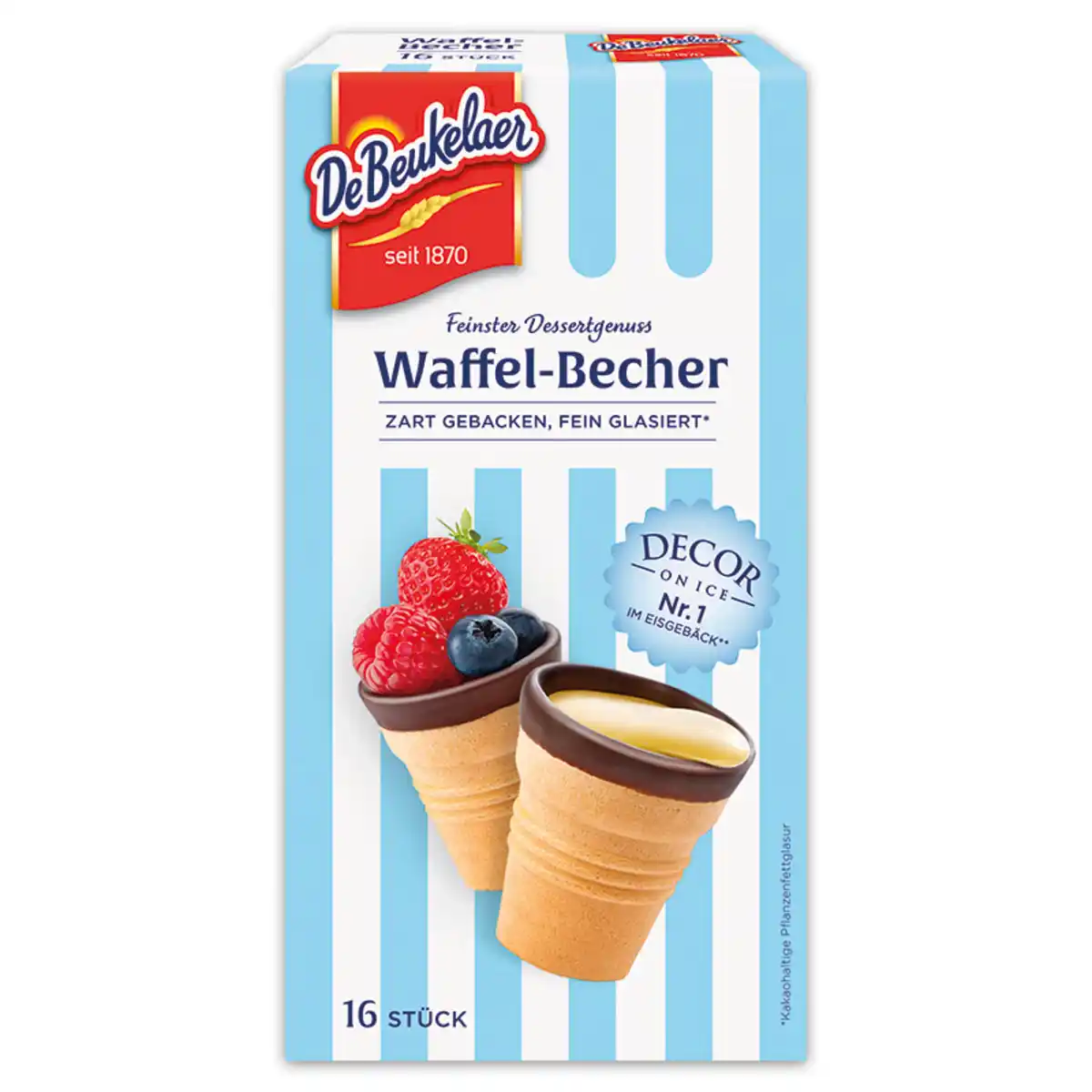 Bild 1 von Debeukelaer Decor on Ice Waffelbecher