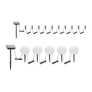 CASALUX Solar-Bodenlichterkette