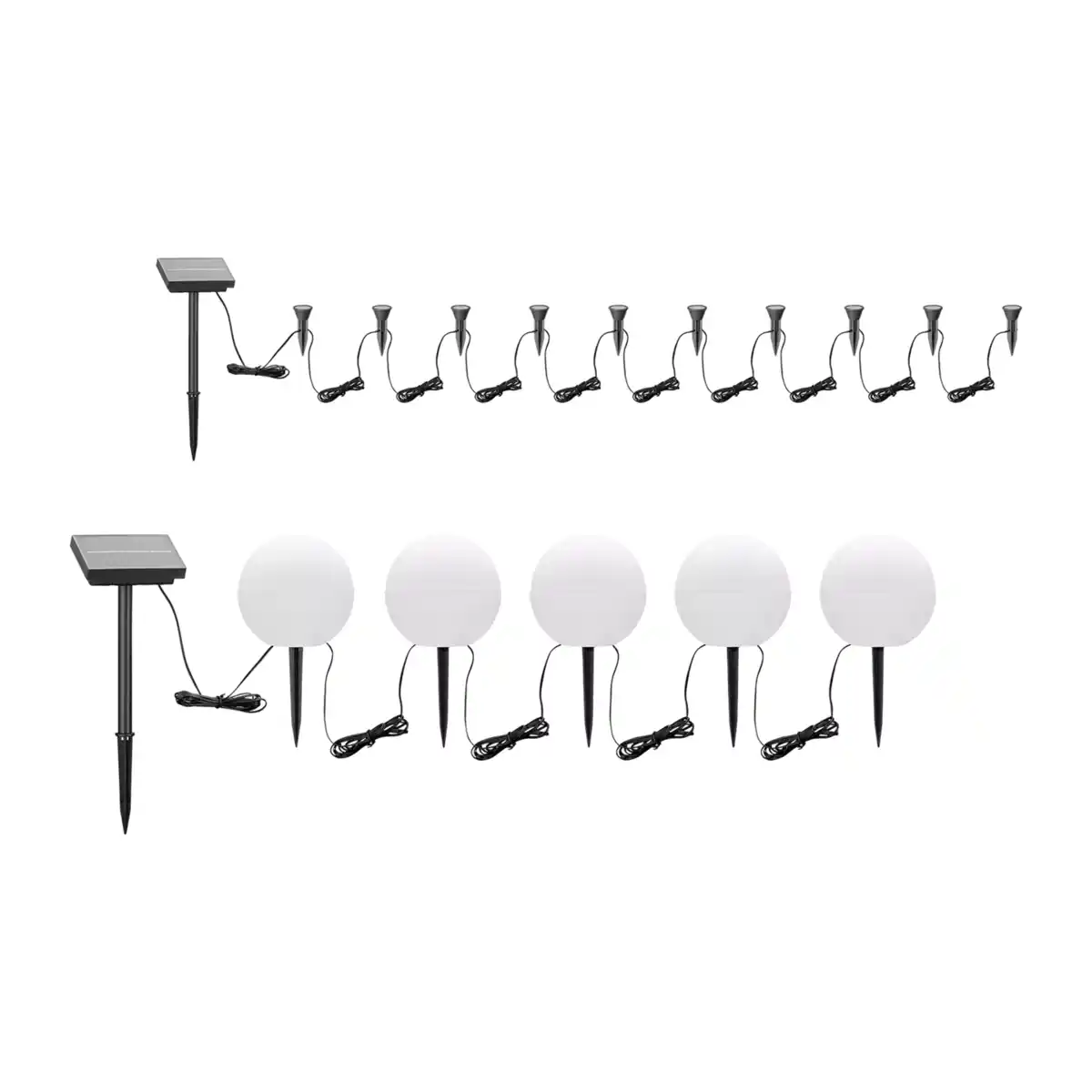 Bild 1 von CASALUX Solar-Bodenlichterkette