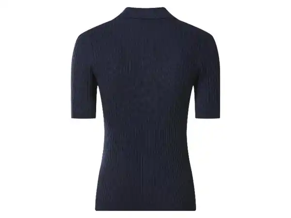 Bild 3 von esmara® Damen Geripptes Poloshirt