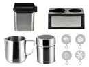 Bild 1 von SILVERCREST® Siebträger-Abschlagbox / Tamperstation / Milchkännchen / Kakaostreuer mit Motiven