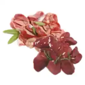 Meine Fleischerei Frische Hähnchenleber oder Hähnchenmägen