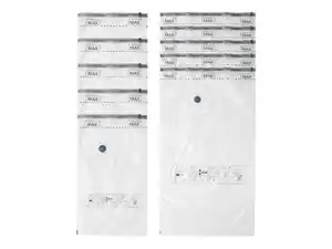 W5 Vakuum-Aufbewahrungsbeutel-Set, 10 Stück