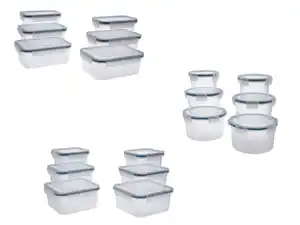 SILVERCREST® Frischhaltedosen-Set, 6 Stück