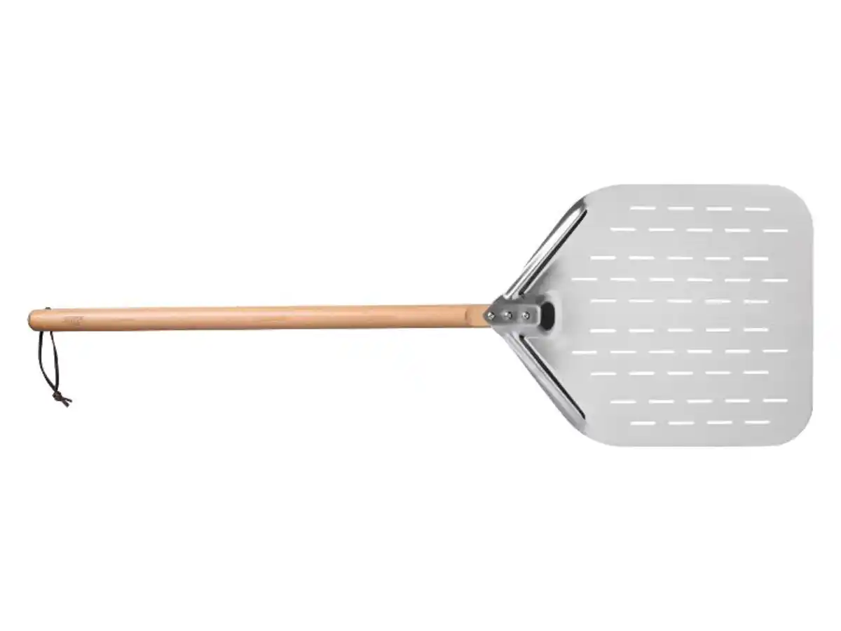 Bild 2 von GRILLMEISTER Pizzaschieber/ Pizzaschieber (klappbar)/ Pizzaschneider/ Pizzaofen-Bürste