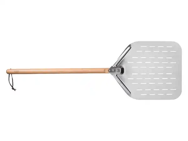 Bild 2 von GRILLMEISTER Pizzaschieber/ Pizzaschieber (klappbar)/ Pizzaschneider/ Pizzaofen-Bürste