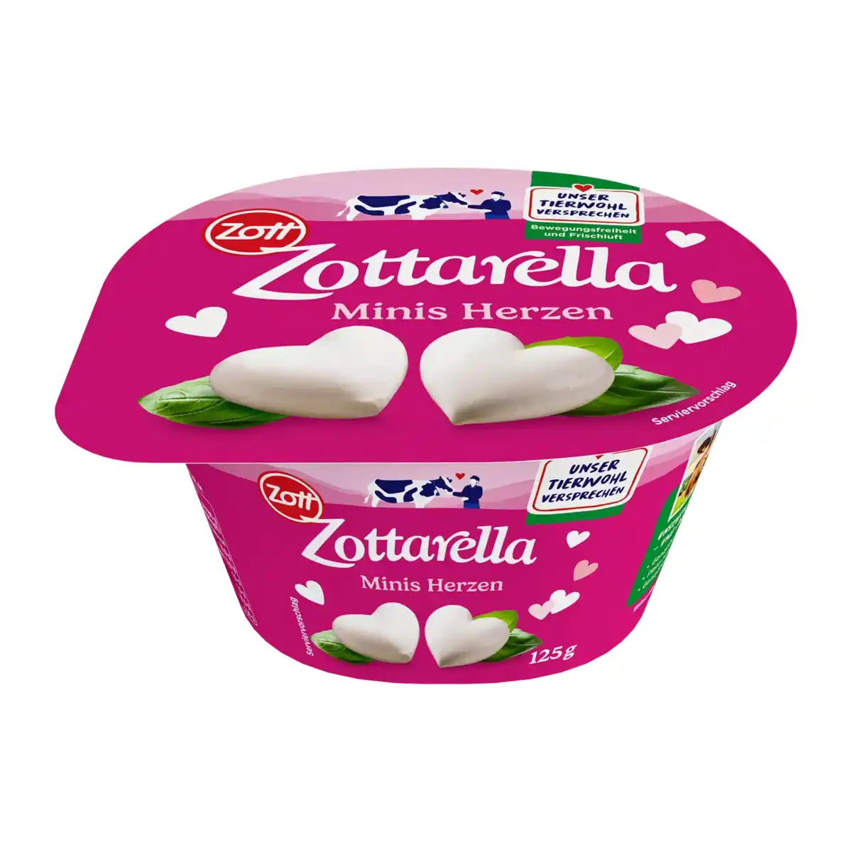 Bild 1 von ZOTT Zottarella Minis Herzen