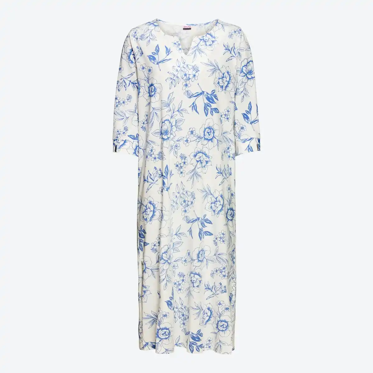 Bild 3 von Damen-Nachthemd mit Rundhalsausschnitt