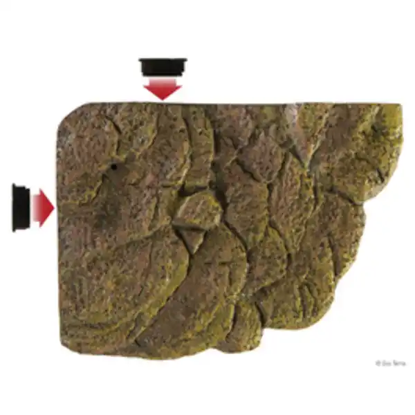 Bild 3 von EXO TERRA Dekofigur »Turtle Bank«, EX Turtle Bank medium, Kunststoff, braun