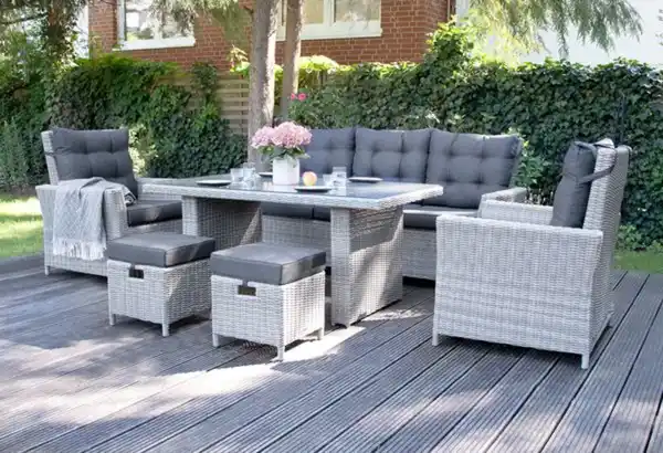 Bild 3 von 18tlg. Dining-Lounge ASTI im Grau-Mix