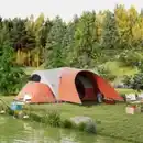 Bild 2 von Campingzelt, Tunnelzelt, wasserabweisend Familienzelt für 6 Personen