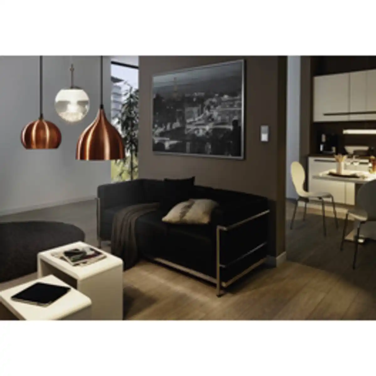 Bild 3 von EGLO Hängeleuchte »CORETTO«, Stahl