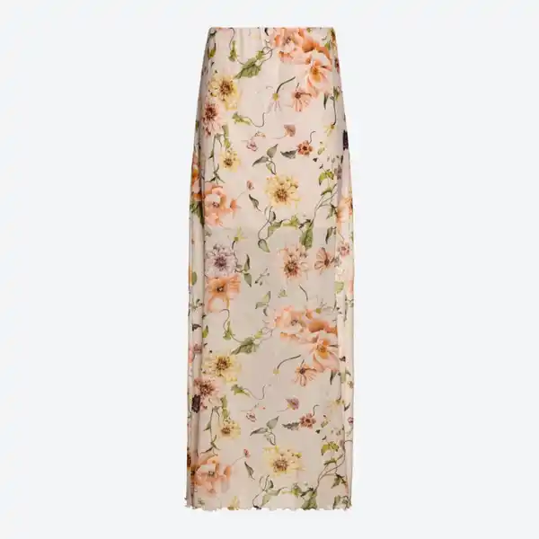 Bild 2 von Damen-Rock mit Blumen-Muster