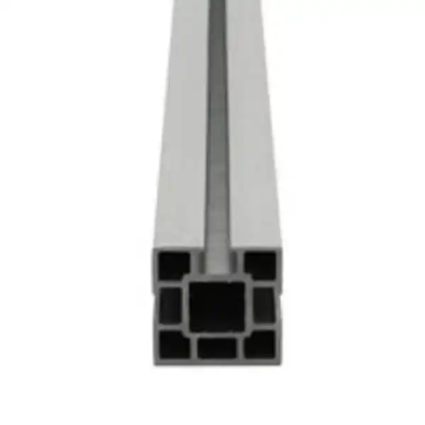 Bild 3 von WPC Sichtschutzzaun CORTEZA - 1 x Pfosten & Postkappe - Schwarz