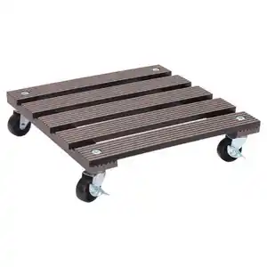 GARDENLINE Pflanzenroller, Grau, Eckig