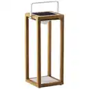 Bild 1 von BEST Solarleuchte, Höhe: 53 cm, weiß, teakholz