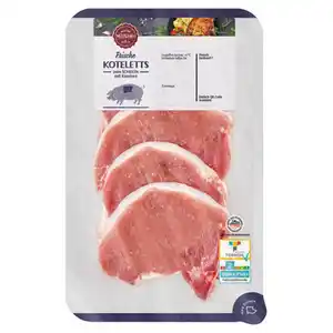 MEINE METZGEREI Schweinekoteletts 700 g, Rückenkotelett