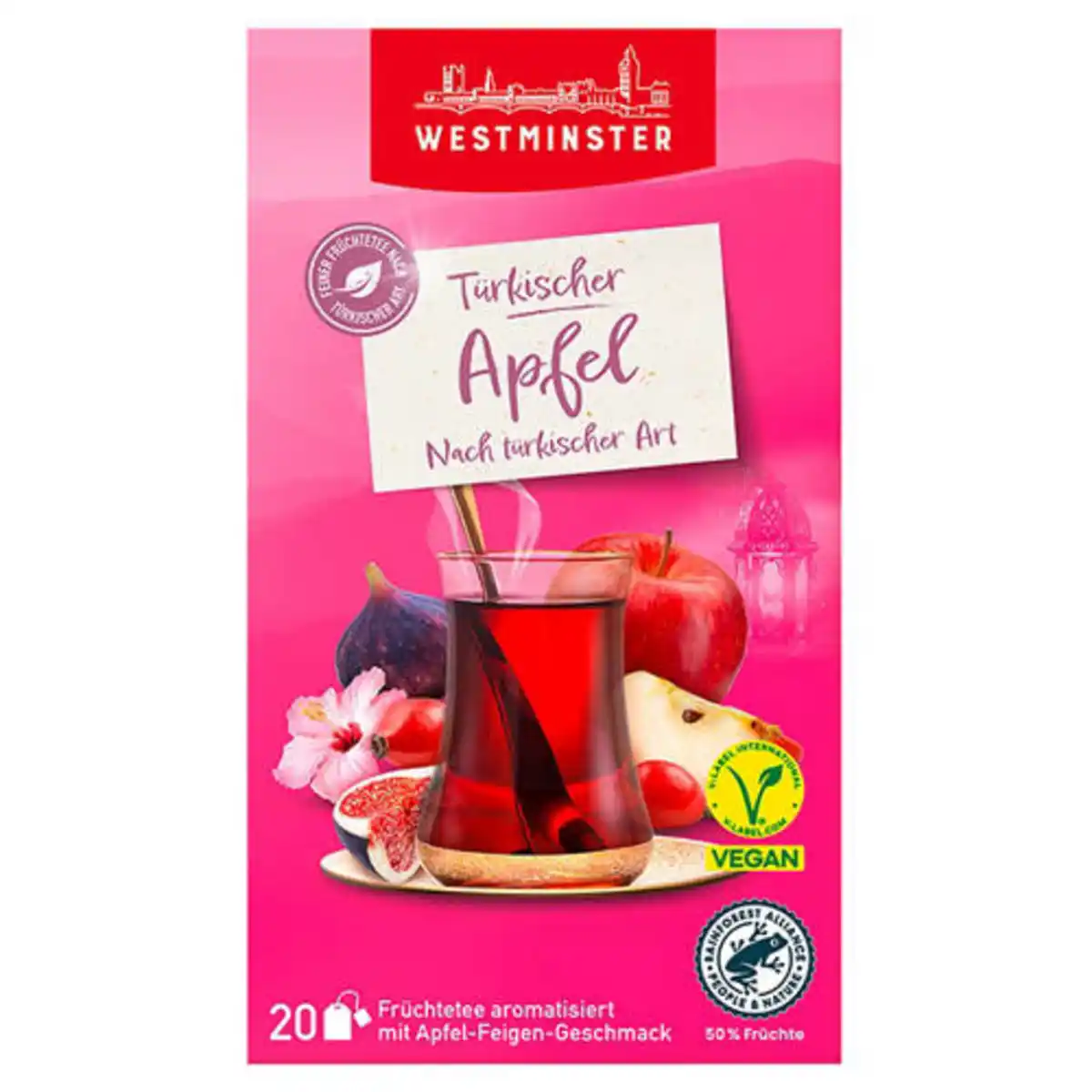 Bild 1 von WESTMINSTER Ländertee 50 g, Apfel