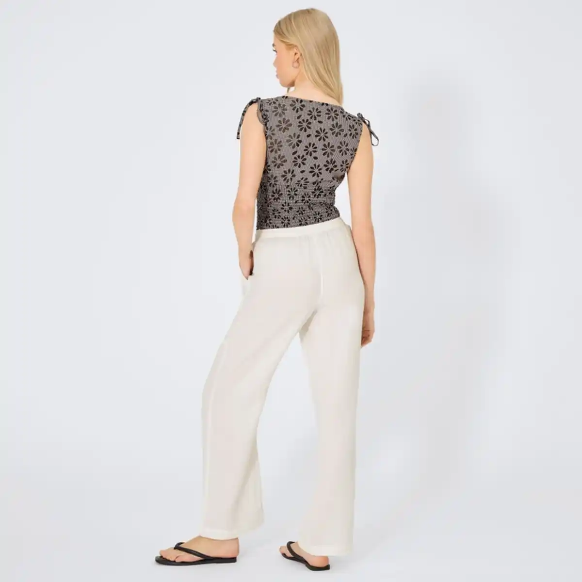 Bild 4 von Damen-Stoffhose aus Musselin