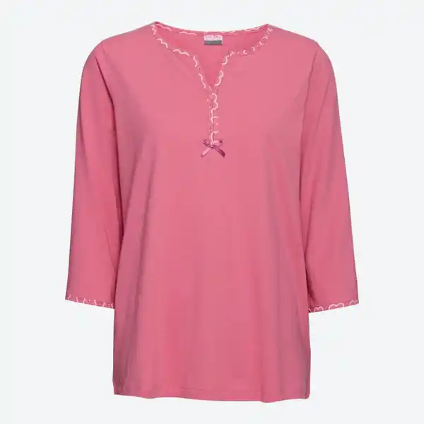 Bild 4 von Damen-Schlafanzug aus reiner Baumwolle