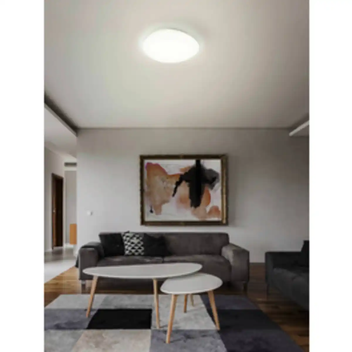 Bild 3 von EGLO Wand-/Deckenleuchte »SILERAS-A«, Stahl, 2700-6500K