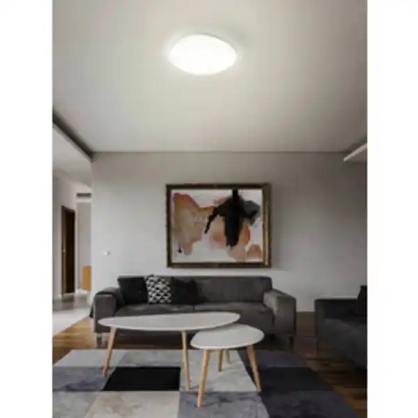 Bild 3 von EGLO Wand-/Deckenleuchte »SILERAS-A«, Stahl, 2700-6500K