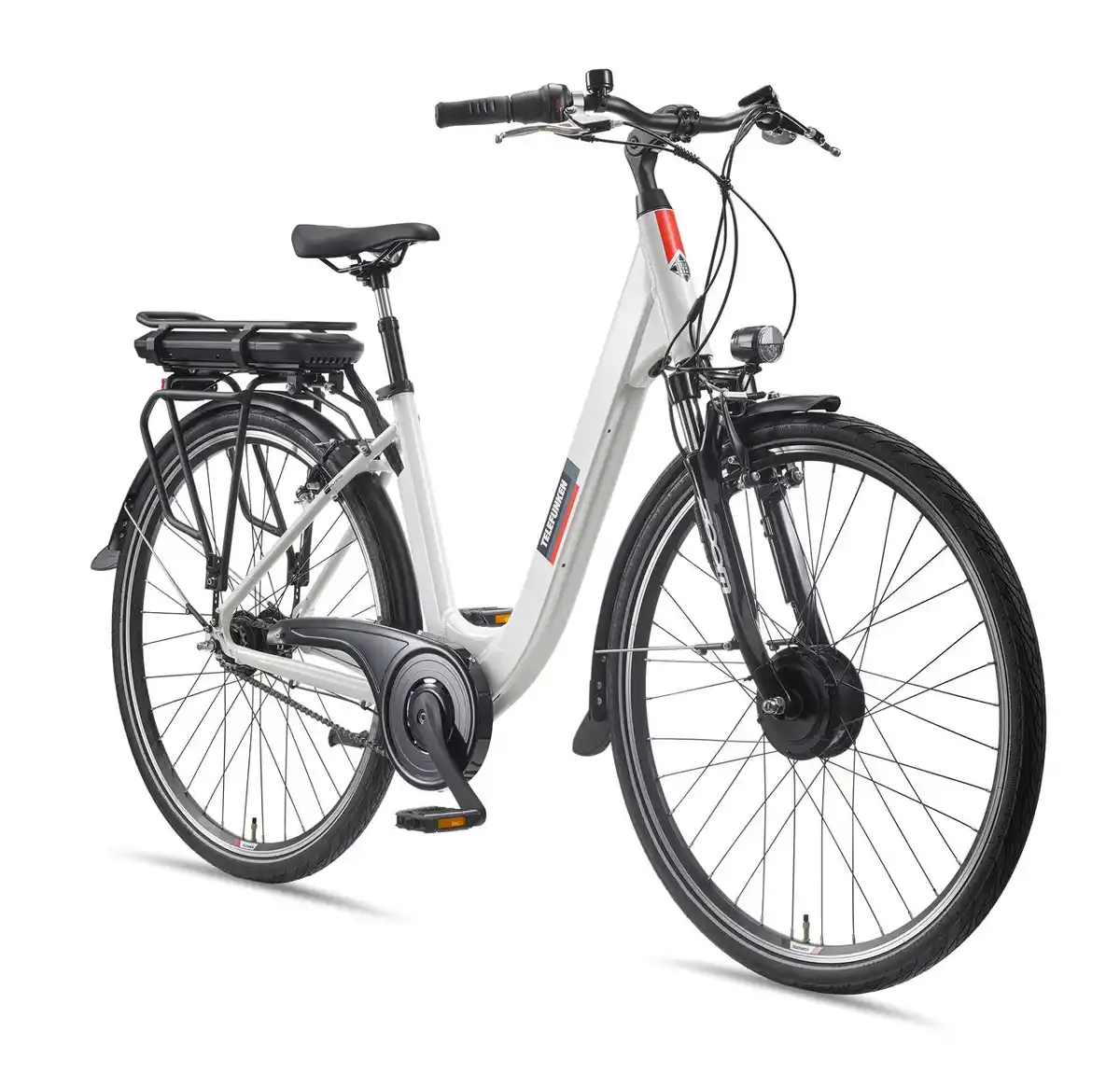 Bild 1 von City E-Bike RC845 Multitalent mit 7-Gang Shimano Nabenschaltung, Weiß