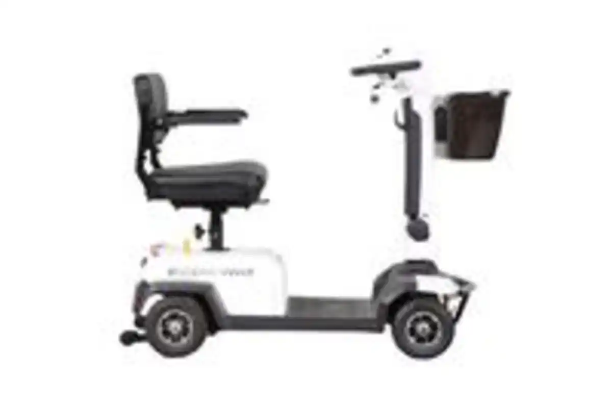 Bild 3 von E-Seniorenmobil CL-Q3, 4-Rad, 250 Watt, faltbar weiß