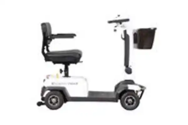 Bild 3 von E-Seniorenmobil CL-Q3, 4-Rad, 250 Watt, faltbar weiß