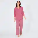 Bild 1 von Damen-Schlafanzug aus reiner Baumwolle