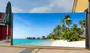 Bild 1 von Seitenmarkise mit Fotodruck Südsee - Auszug links - Bildmotiv rechts , 1,6 x 3,0 m