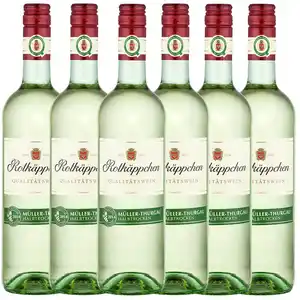 Weißwein Müller-Thurgau halbtrocken - 6er Karton