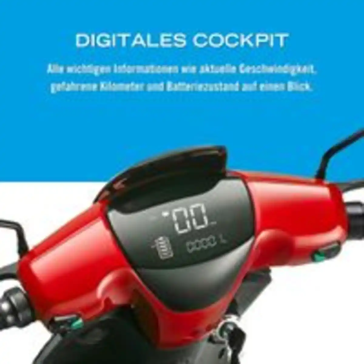 Bild 4 von XT2000 Elektroroller mit 950 Watt Motor (25 km/h)
