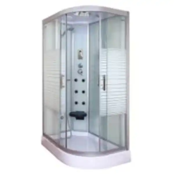 Bild 2 von Duschkabine WHITE PEARL - ca. 120 x 80 cm, Rechts