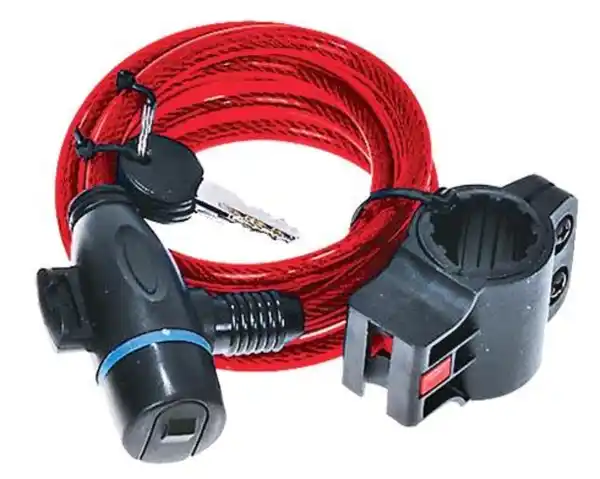 Bild 2 von Spiralkabelschloss