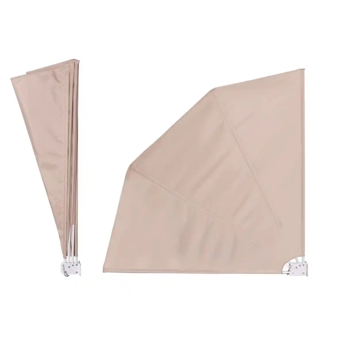 Bild 1 von Seitenmarkise aus Stoff, ca. 160 x 160 cm - Beige