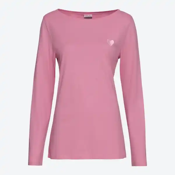 Bild 2 von Damen-Homewear-Shirt mit hohem Modal-Anteil