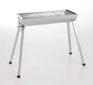 Edelstahl Klappgrill