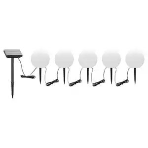 CASALUX Solar-Bodenlichterkette, Ball