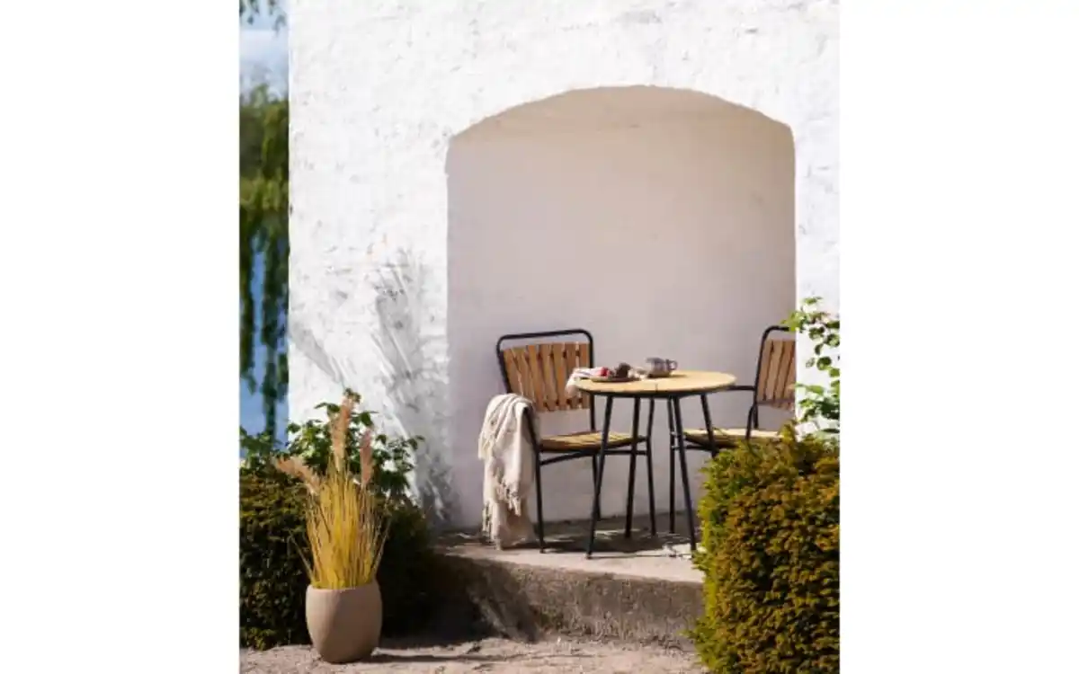 Bild 4 von Bistrotisch Cleveland, Teakholz/schwarz