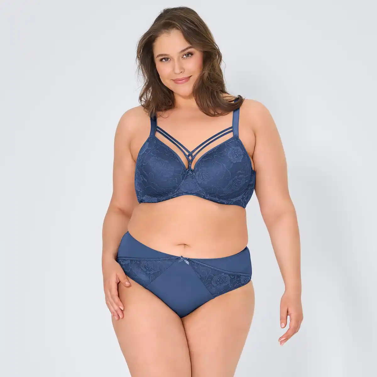 Bild 1 von Damen-Rioslip mit Spitzeneinsatz, Große Größen