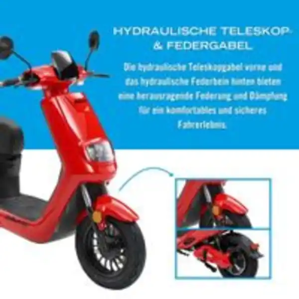 Bild 3 von XT2000 Elektroroller mit 950 Watt Motor (25 km/h)