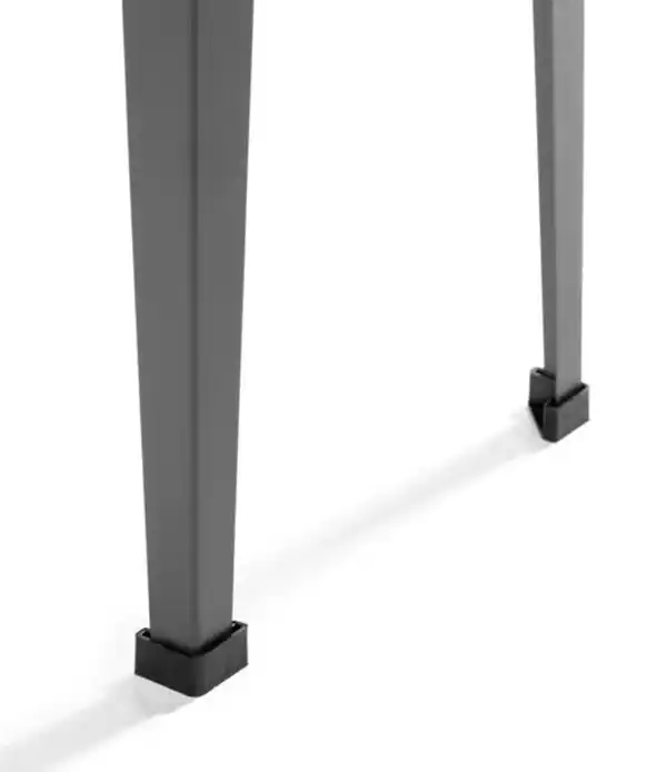 Bild 3 von Metall-Hochbeet, ca. 100 x 27 x 80 cm - Anthrazit