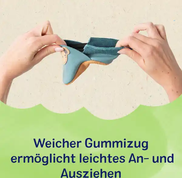 Bild 4 von Babydream Natur-Lederschühchen Gr. 18/19
