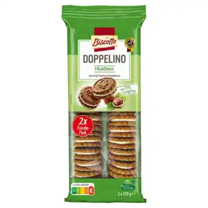 BISCOTTO Doppelino 500 g, Haselnuss