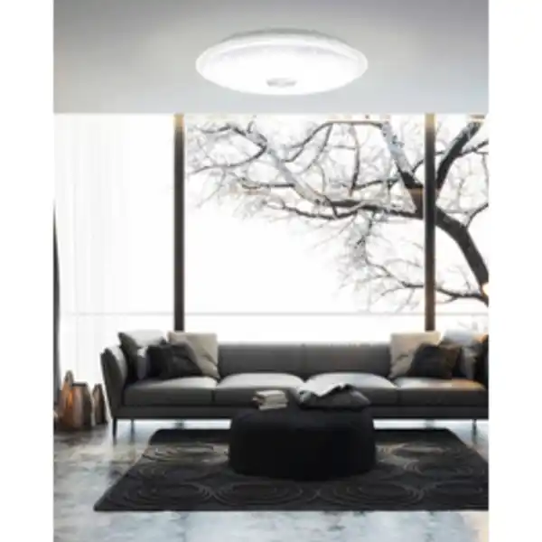 Bild 2 von EGLO Wand-/Deckenleuchte »LANCIANO 1«, Stahl, 3000K, 4000K, 5000K