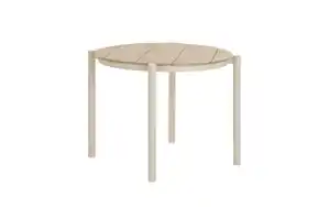 nilla - Esstisch Abela, sandfarbig/Holz-Nachbildung