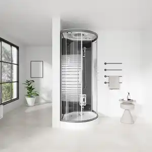 Duschkabine BLACK PEARL - 90 x 90 cm