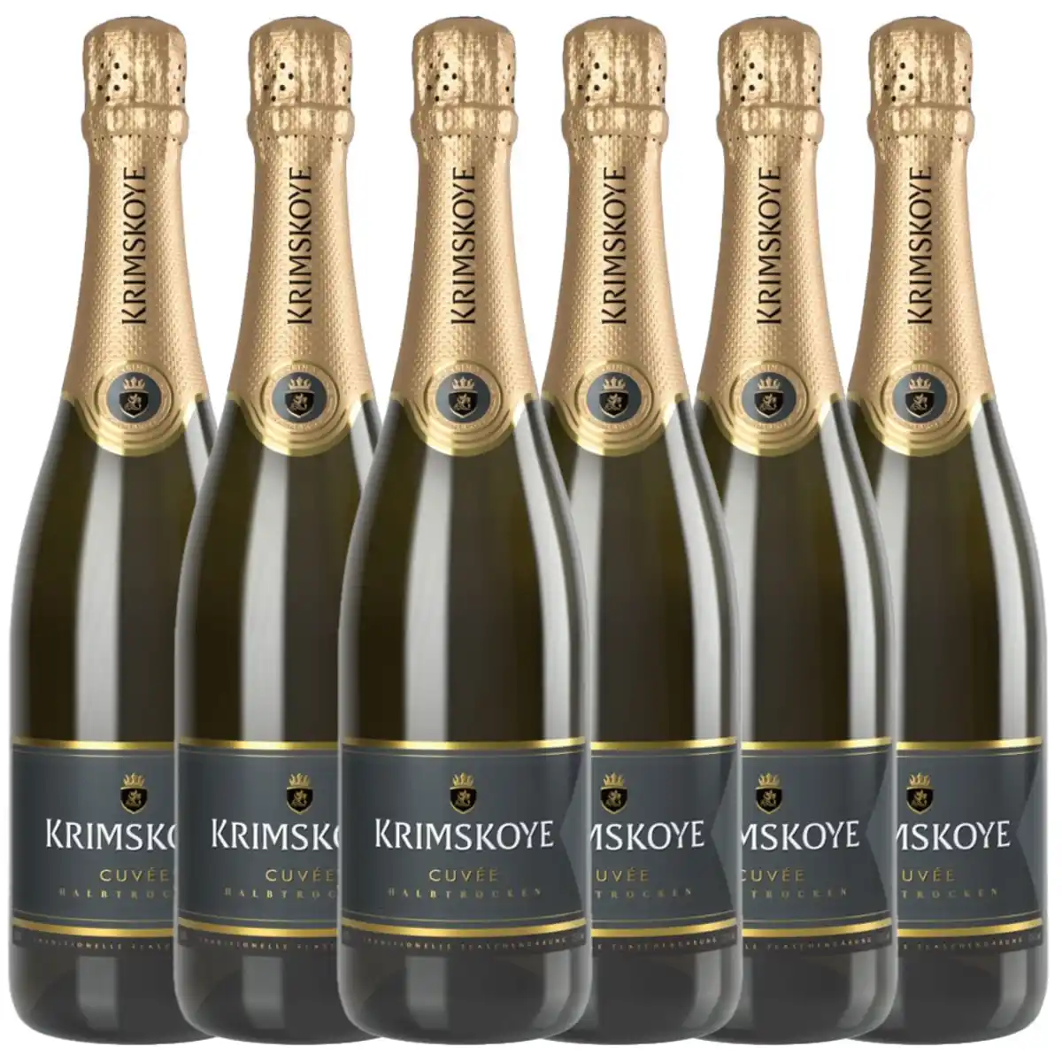 Bild 1 von Sekt aus Moldawien weiß halbtrocken - 6er Karton