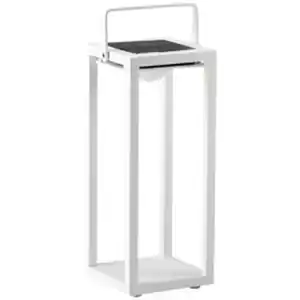 BEST Solarleuchte, Höhe: 53 cm, weiß, aluminium